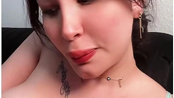 Mira Nouri's Hot Solo Blowjob, Bondage and Bukkake