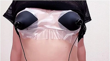 育乳日記 １１スホフラ付けて透け透けてカッフ玩具チクニー