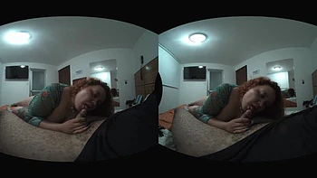 Hot Colombian Milf Sucks Two Cocks