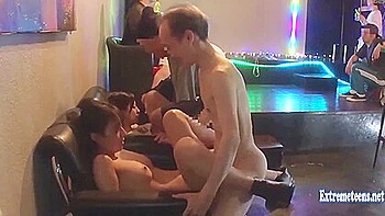 Idols Frozen in Time Get Gangbanged by Old Men Public