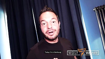 Julia Exclusiv Licks Mom’s Big Tits and Ass Outside