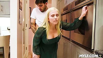 Blonde Stepmom Fucks Anal With Big Cock