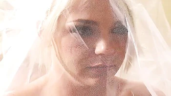Blonde Shaved Pussy DP Threesome and Ass-to-Mouth