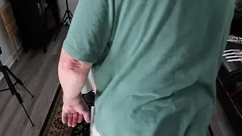 DSC15-1) Karlee Paige: Spinner’s First BDSM plus Doggystyle Ass and Cunt Fucking with Anal Creampie and Age Gap