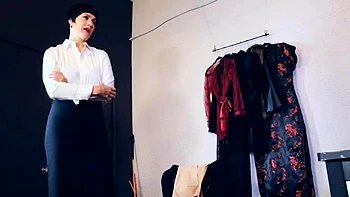 Chrissy Spanks Her Boss in Hot Femdom Play