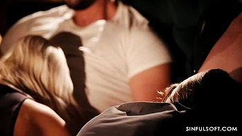 Quatuor angélique avec Antonia Sainz et Lovita Fate en baise orale