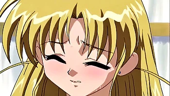 Blondes Anime-Hentai fickt hart mit Blowjob