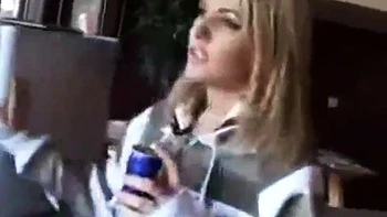 Blonde Milf with 3 Tits Sucking and Riding