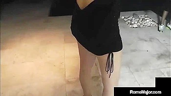 Valerie Rose & Rome Major ficken draußen mit Naturtitten POV