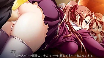 Brunette Twins Hardcore Blowjob and Doggy Creampie