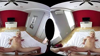 Testando Katy Rose: boquete, cachorrinho e cowgirl VR