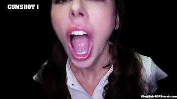 Sharon Babe Sucks Cock with Krystal’s Hot Group