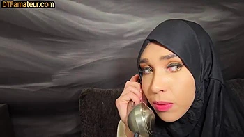 Busty Arab Babe Rides Cock in POV