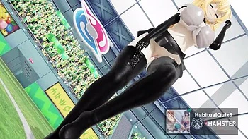 Mirai Akari 3D Hentai Anime Gets Creampied and Anal Fucked