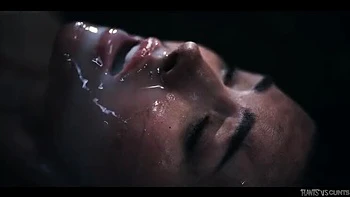 Tattooed Babe Gets Creampied & DP in Haunted Forest