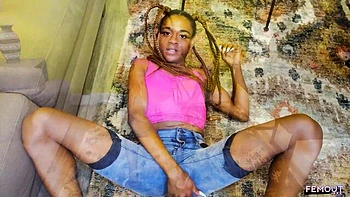 Tgirl pornstar solo jerking off compilation