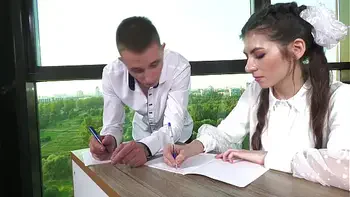 Very Small 18yo with Body Weight of Only 35 kilograms Fucks in Anal with her Friend VG099