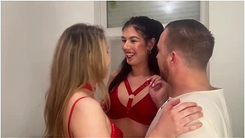 Lyna Jade and Joss Lescaf: French Femdom Pegging, BBC, Humiliation