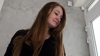 Brunette Jil Maynor Masturbates Her Shaved Pussy