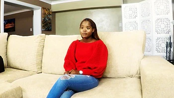 Shy African teen’s virgin pussy fucked hard by BWC