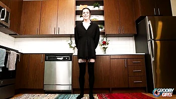 Cute Transgirl Masturbates Solo