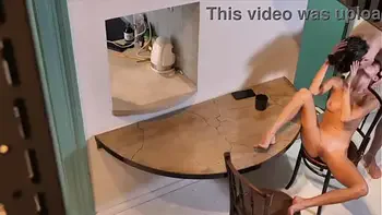 Hidden security camera sex