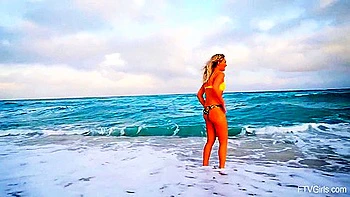 Nasty 18yo Bikini Teen Pissing And Fingering Outdoors