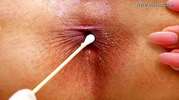 Brunette Gets Gyno Exam & Masturbates With Dildo