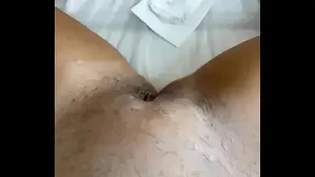 Mistress SugarNadya's close-up depilation of a juicy pussy