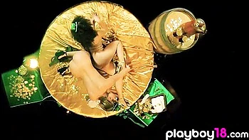 Lesbian Stepmom Bobbi Dean Gets Oiled Massage From 18yo Cleo