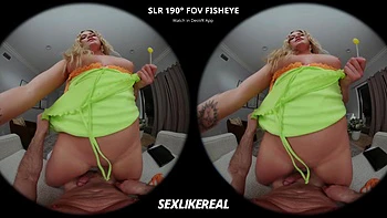 Blonde MILF and GF Ride Cock Cowgirl Style