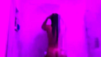 Senorita Goddess Masturbates with Toys in Shower