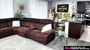 Blonde Petite Chloe Rose Gets Fucked Behind the Scenes