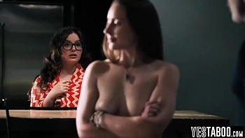 Leana, Nathan & Laney Grey Bisexual Blonde 3some With Roomie