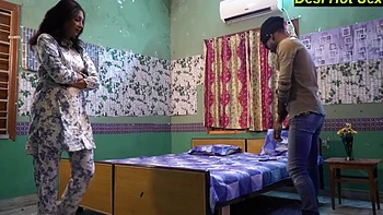 Indian Babe Gets Hard Anal Fuck from African Boy