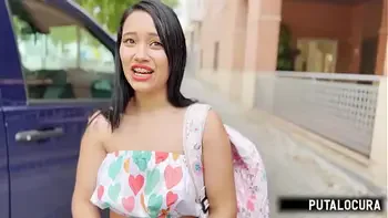 PutaLocura - Morenita latina Lia Ponce folla por recompensa