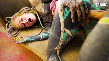 Ideal Anuskatzz and Nikolaz Zpageti's doggystyle action