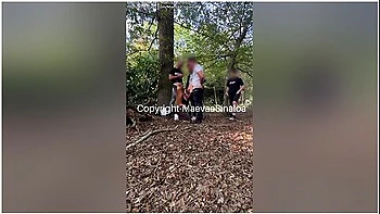 Cum Walk - I Walk With A Face Full Of Cum In The Street After Taking 4 Facials