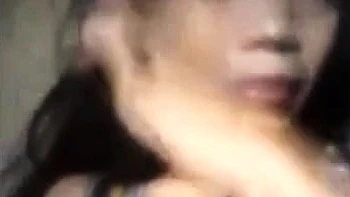Skinny Asian Girl on a Video Call