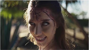 3 Girl 1 Guy - Freaky Hike Turns Into Reverse Gangbang Femdom Blowjob With Robby Apples, Scarlett Alexis And Myra Moans