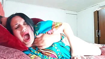 Indian Stepmother Shares Bed With Her Stepson And They End Up Fucking