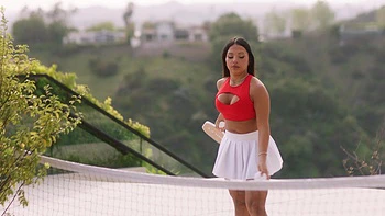 Latina Brandy Salazar gets face fucked by bbc in rough interracial action