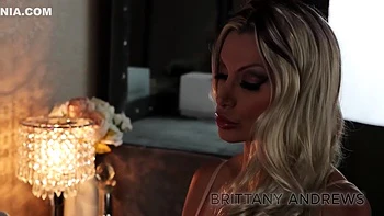 Horny Blonde Dildo Pounds Her Needy Wet Muff To Cum! With Brittany Andrews