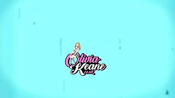 Indescribable Olivia Keane at cum eating trailer