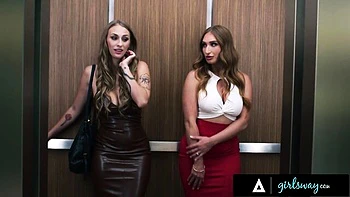 Girls Way featuring Skylar Snow's almost caught porn