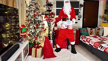 Excited Stepmom And Viagra In Santas Milk