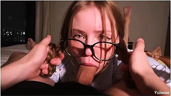 A Large Portion Of Cum For A Good Girl In Cute Pajamas