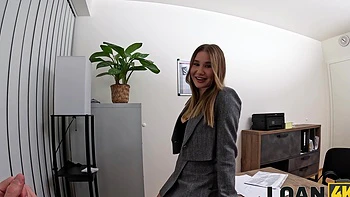 Amalia Davis gets fucked in pov by horny casting agent Charlie Dean