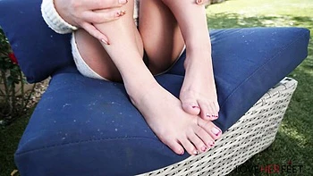 Gypsy Rose's foot fetish scene by Love Her Feet