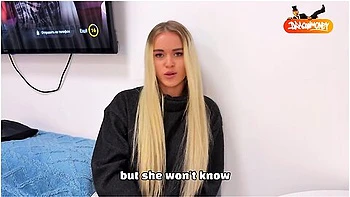 The Neighbor Came For Salt, But It All Ended In Fucking! - Barbie Angel